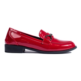 Elegante røde Shelovet loafers til kvinder