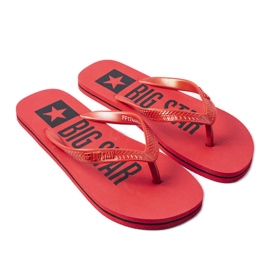 Big Star røde flip-flops FF174489