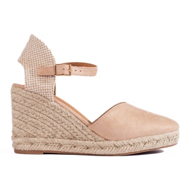 Shelovet espadriller til kvinder beige