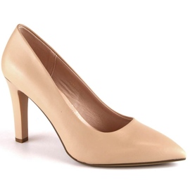 Hælpumper Sergio Leone W SK415B beige