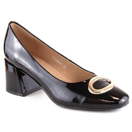 Patent højhælede pumps Vinceza W JAN179C sort