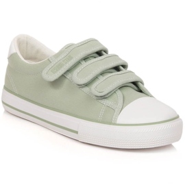 Velcro sneakers Big Star W INT1842B grøn