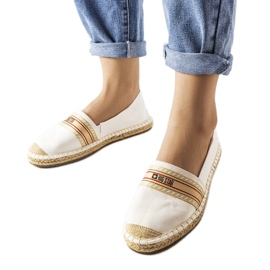 Big Star LL274893 hvide espadriller