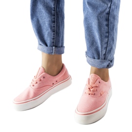Pink Big Star sneakers LL274147 lyserød