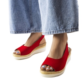 Red Big Star kilesandaler JJ276048 rød