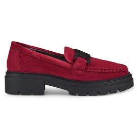 La.Fi Fuchsia platform loafers lyserød