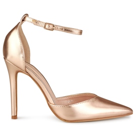 Elegante stifter fastgjort ved anklen gylden