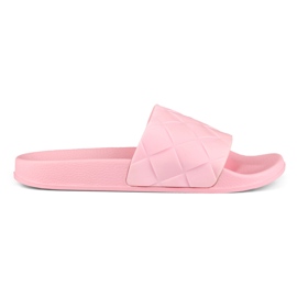 Pink klassiske dametøfler lyserød