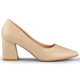 Beige pumps fra Laila