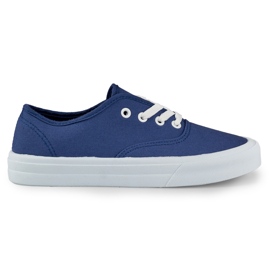 Blå sneakers til kvinder