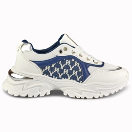 Moderigtige blå Valir damesneakers