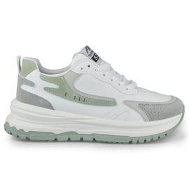 Minti sneakers i hvid og mint
