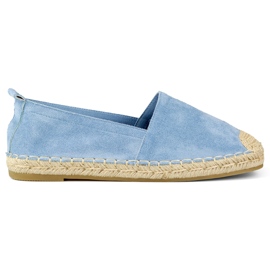 Klassiske blå espadriller til kvinder