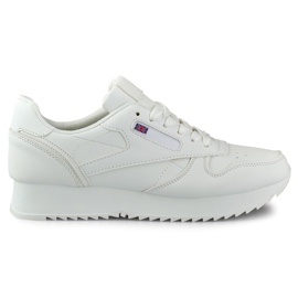 Klassiske hvide sneakers til kvinder