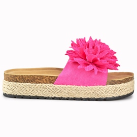 Fuchsia espadriller til kvinder lyserød