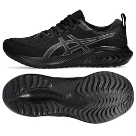 Asics Gel-Excite 10 M 1011B600 002 løbesko sort