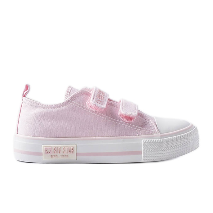 Pink Big Star børnesneakers KK374083 lyserød