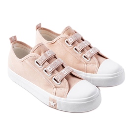 Pink Big Star børnesneakers LL374008 lyserød
