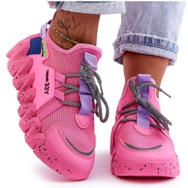 PS1 Moderigtige Slip-on sneakers Pink Evolution lyserød