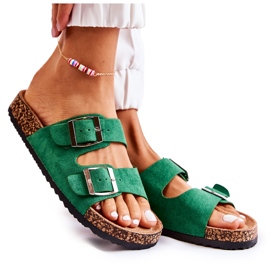 Bellucci Grøn Slip-on Misandei til kvinder