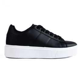 Shelovet platform sorte sneakers