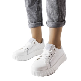 Giuseppe hvide platformssneakers