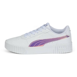 Puma Carina 2.0 Holo sko 387985 01 hvid