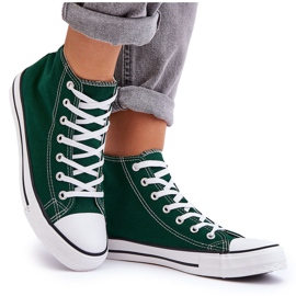 FR1 Klassiske sneakers til kvinder, højgrønne remoer