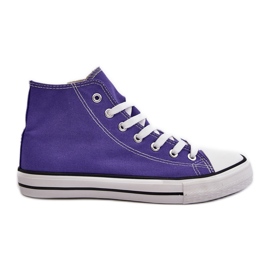 FR1 Klassiske High Top Sneakers til kvinder Lilla Remos