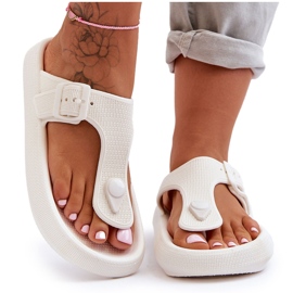 Dame Foam Flip Flops Hvid Apollo