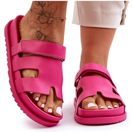 Klassiske damesandaler Fuchsia Molie lyserød