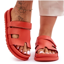 Klassiske Damesandaler Orange Molie