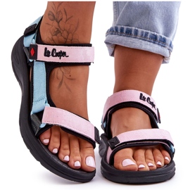 Sportssandaler til kvinder Lee Cooper LCW-23-34-1688L Pink-Blue lyserød