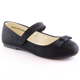 Velcro ballerinaer eVento Jr EVE407C sorte