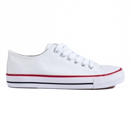 Shelovet hvide klassiske sneakers