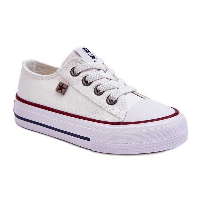 Klassiske børnesneakers Big Star DD374160 Hvid