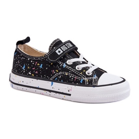 Velcro sneakers til børn Big Star LL374063 Sort