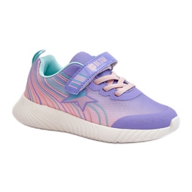Lette børnesportssko Memory Foam System Big Star LL374151 Lilla violet