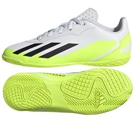 Adidas X Crazyfast.4 In Jr IE4065 fodboldsko hvid hvid