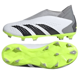 Sko adidas Predator Accuracy.3 Ll Fg Jr IF2265 hvid hvid