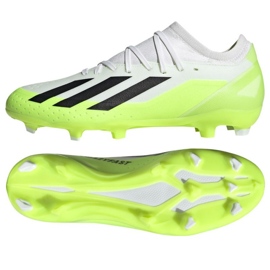 Sko adidas X CRAZYFAST.3 Fg M HQ4534 hvid hvid