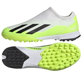 Sko adidas X CRAZYFAST.3 Ll Tf Jr IE1499 hvid hvid
