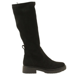 Caprice Kiss Boots 25606-41 044 Sort strækning