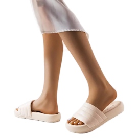 Beige casual hjemmesko fra Skillen