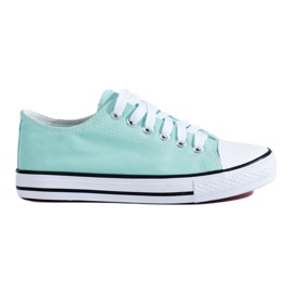 Shelovet klassiske mint sneakers grøn