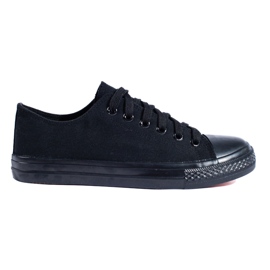Sorte Shelovet klassiske sneakers til mænd