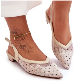 PG1 Dameballetlejligheder Beige Adore