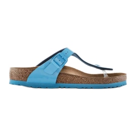 Birkenstock Gizeh Bs W 1024003 hjemmesko blå