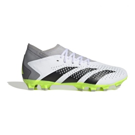 Adidas Predator Accuracy.3 Mg M IE9484 fodboldsko hvid-grå hvid