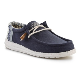 Sko Hey Dude Wally Break Stitch M 40015-410 blå